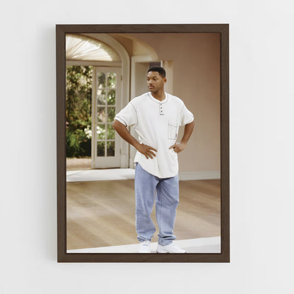 ap-the fresh prince of bel air-7 cadre Bois foncé
