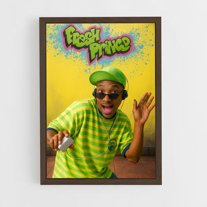 ap-the fresh prince of bel air-9 cadre Bois foncé