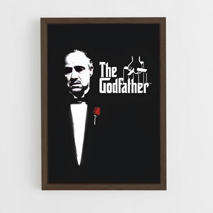 ap-the godfather-11 cadre Bois foncé