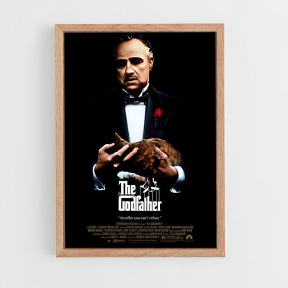 ap-the godfather-13 cadre Bois clair