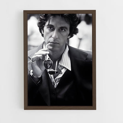 ap-the godfather-3 cadre Bois foncé