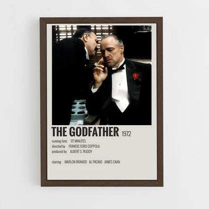 ap-the godfather-6 cadre Bois foncé