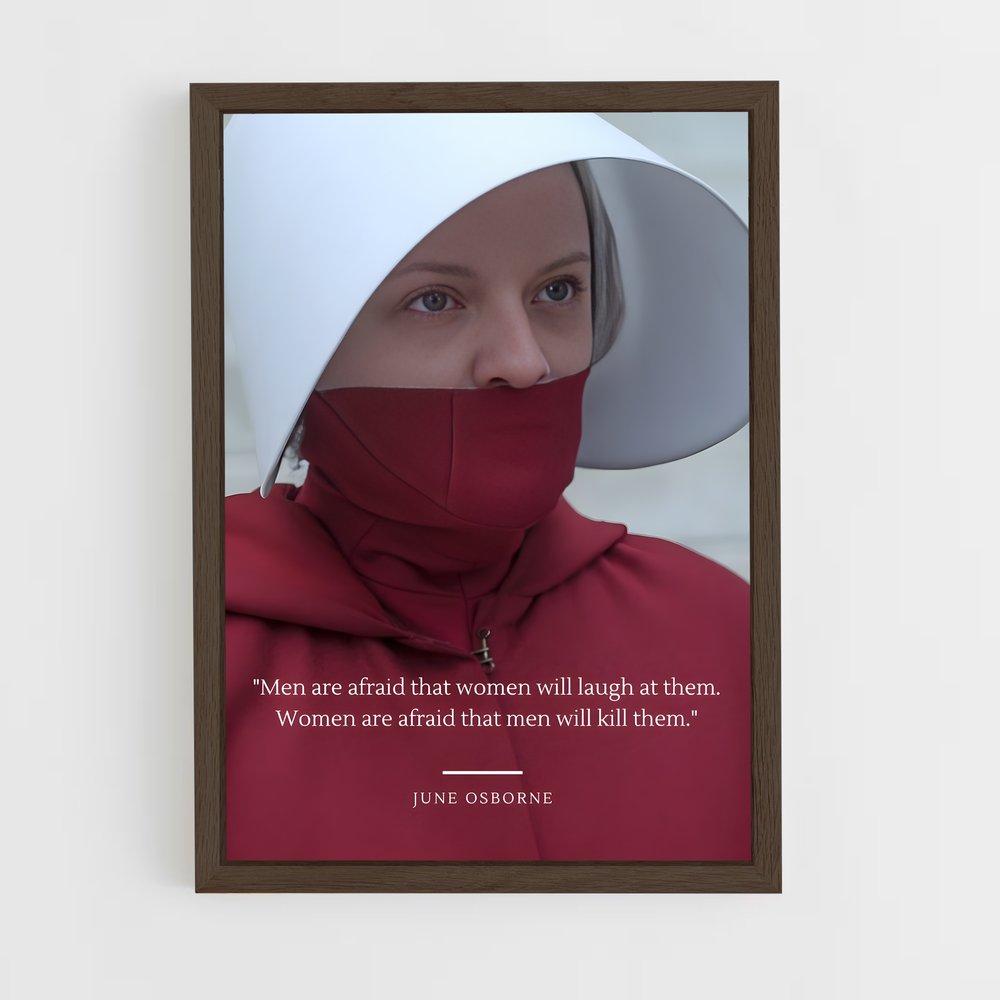 ap-the handmaid's tale-3 cadre Bois foncé