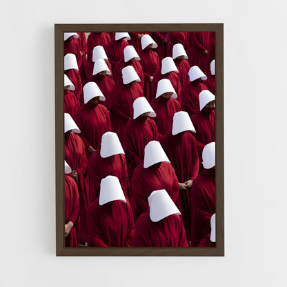 ap-the handmaid's tale-6 cadre Bois foncé