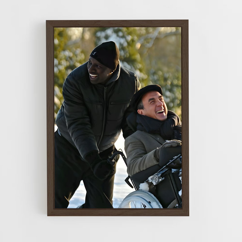 ap-the intouchables-3 cadre Bois foncé
