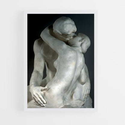 ap-the kiss rodin-1 cadre Blanc