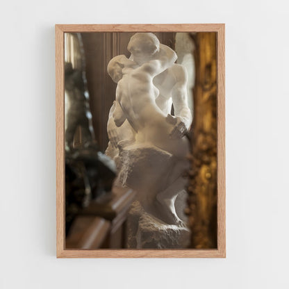 ap-the kiss rodin-2 cadre Bois clair
