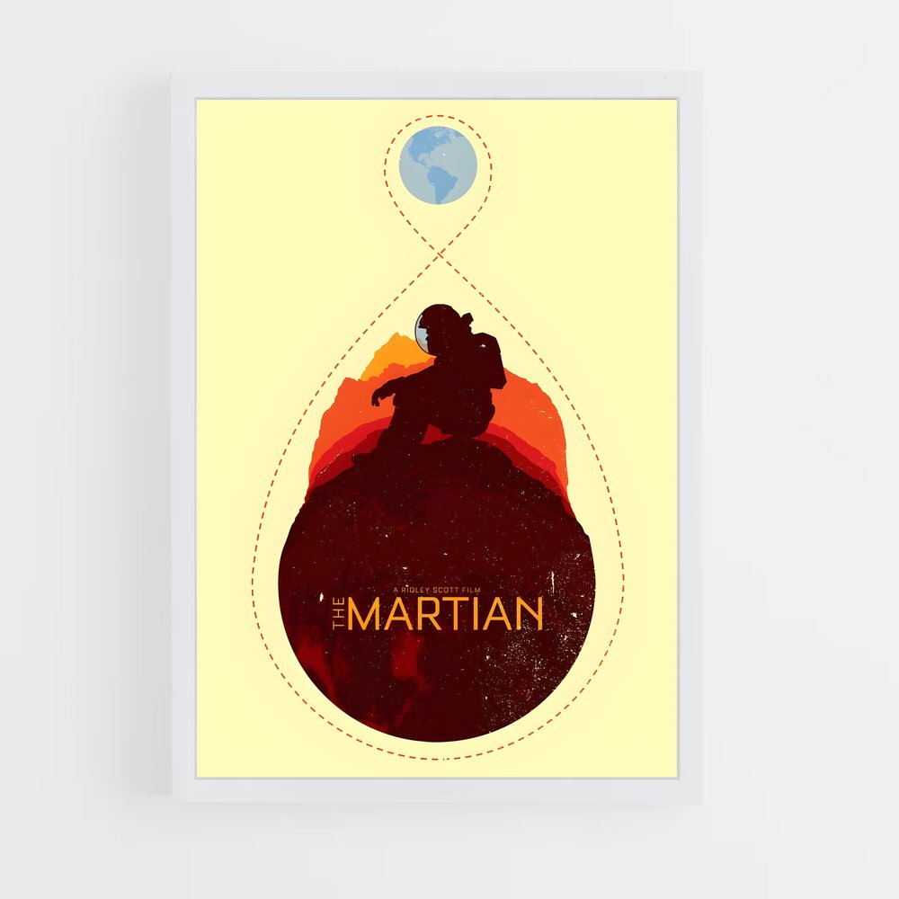 ap-the martian-1 cadre Blanc