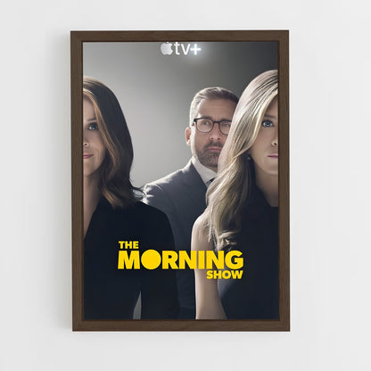 ap-the morning show-1 cadre Bois foncé