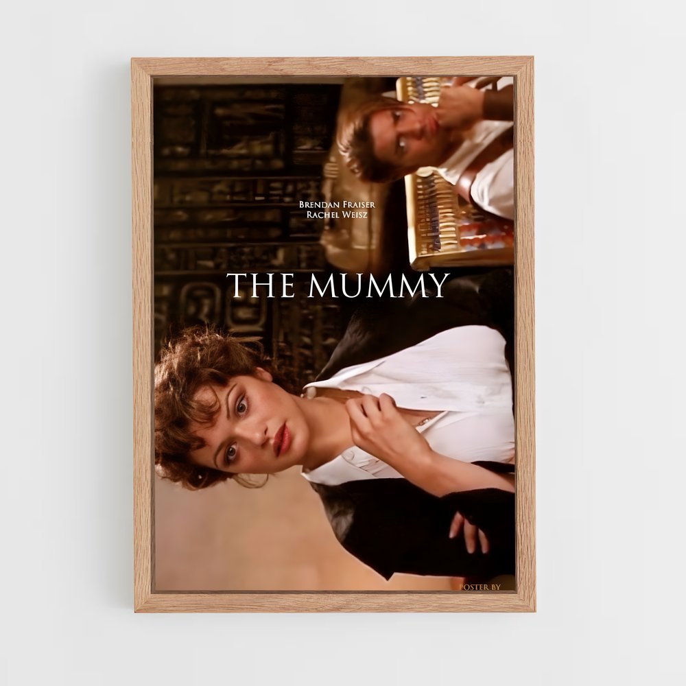 ap-the mummy-5 cadre Bois clair