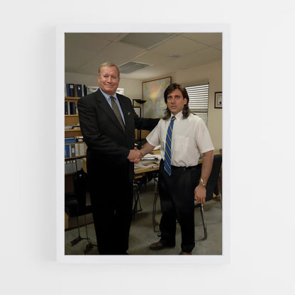 ap-the office-2 cadre Blanc
