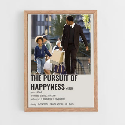 ap-the pursuit of happyness-3 cadre Bois clair