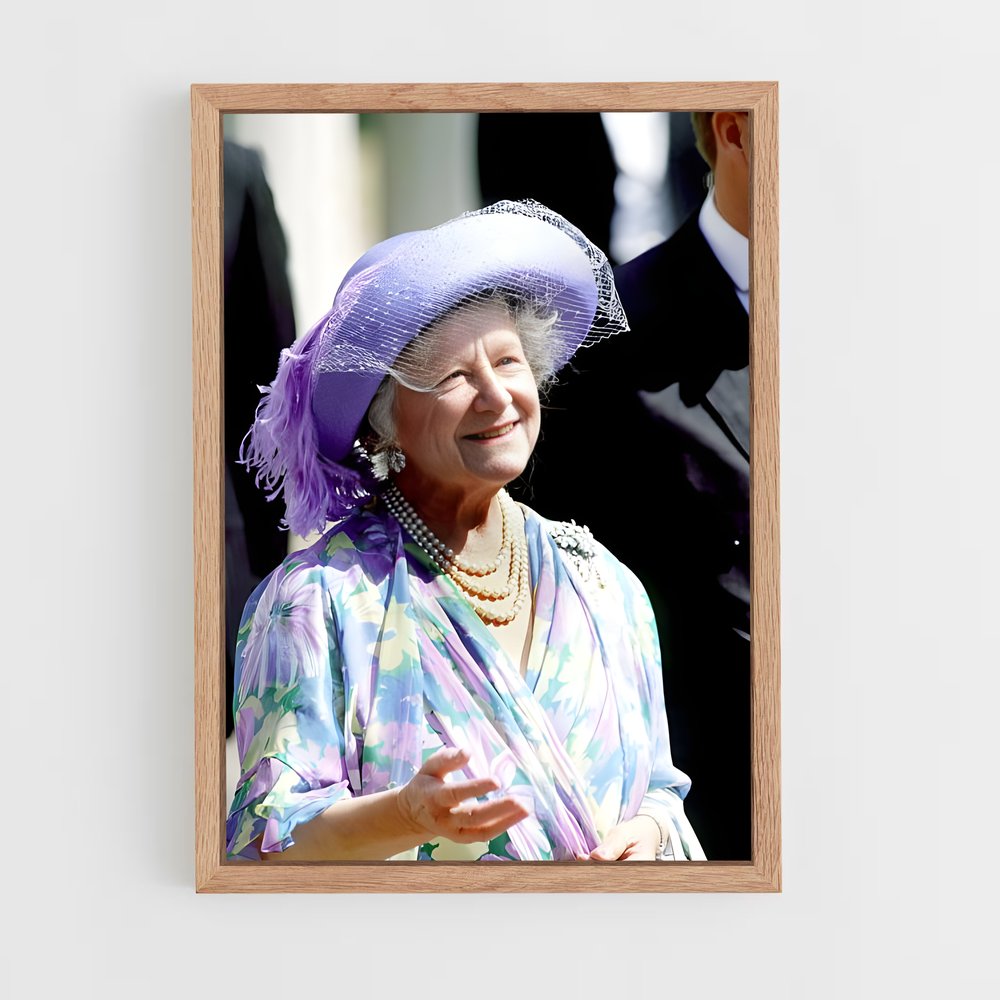 ap-the queen mother-1 cadre Bois clair