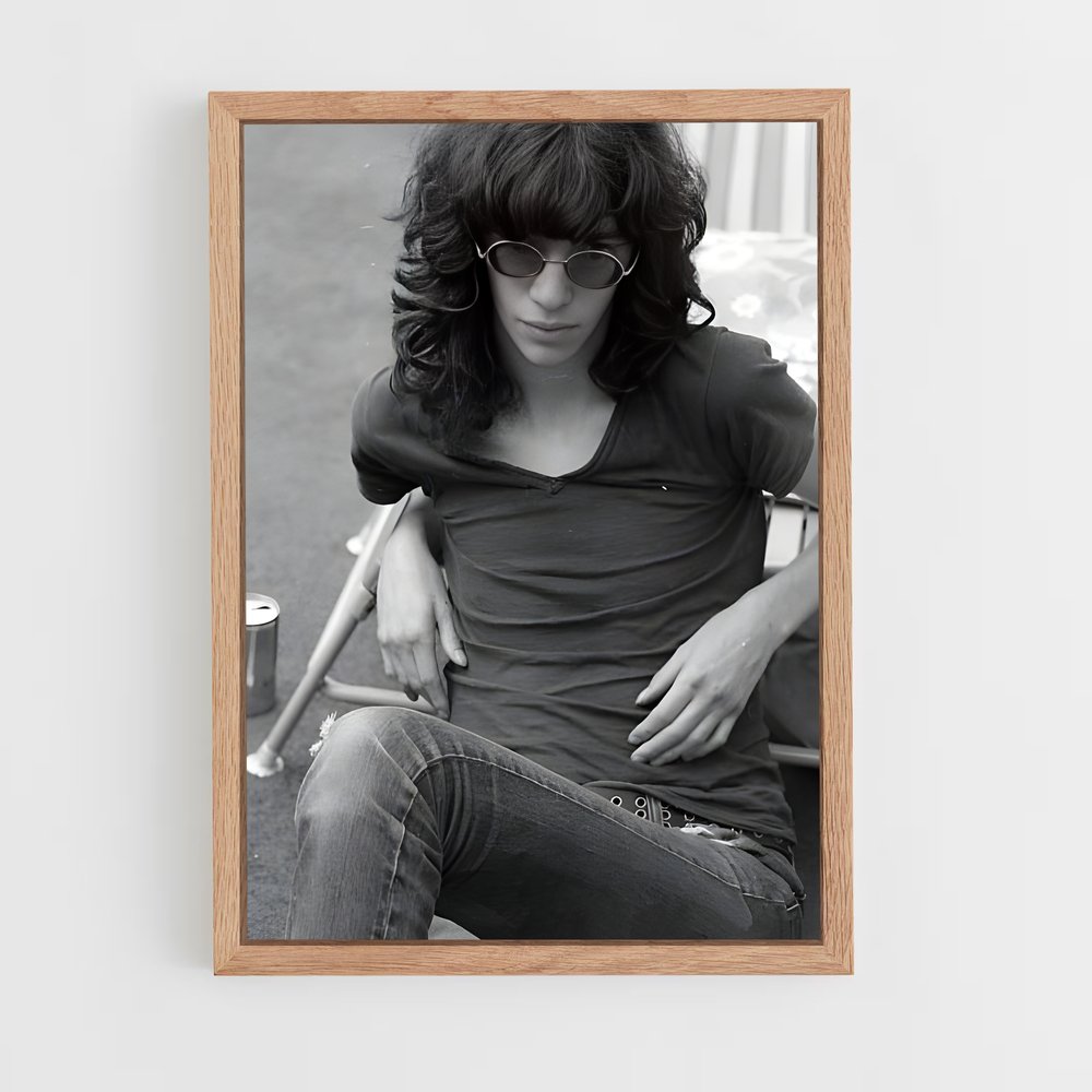 ap-the ramones-4 cadre Bois clair