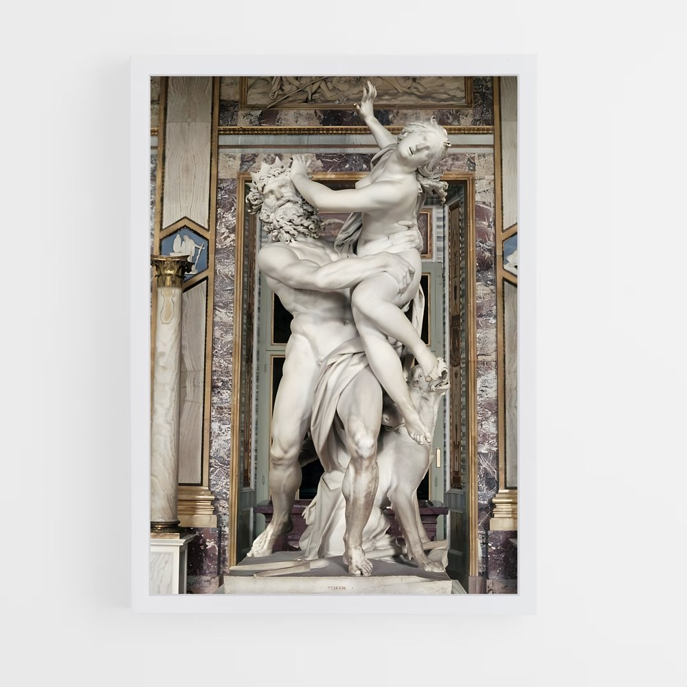 ap-the rape of proserpina bernini-10 cadre Blanc