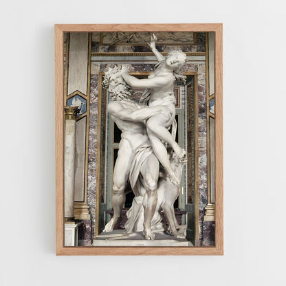 ap-the rape of proserpina bernini-10 cadre Bois clair