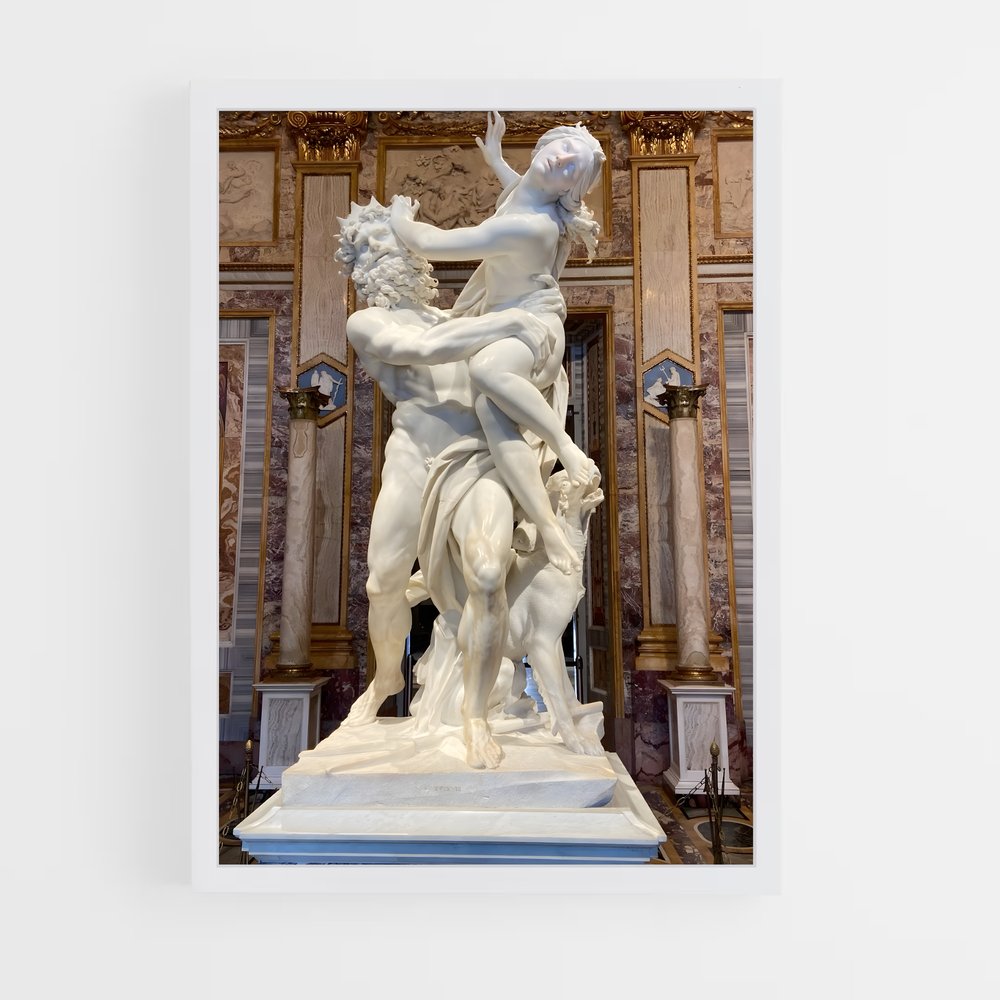 ap-the rape of proserpina bernini-11 cadre Blanc