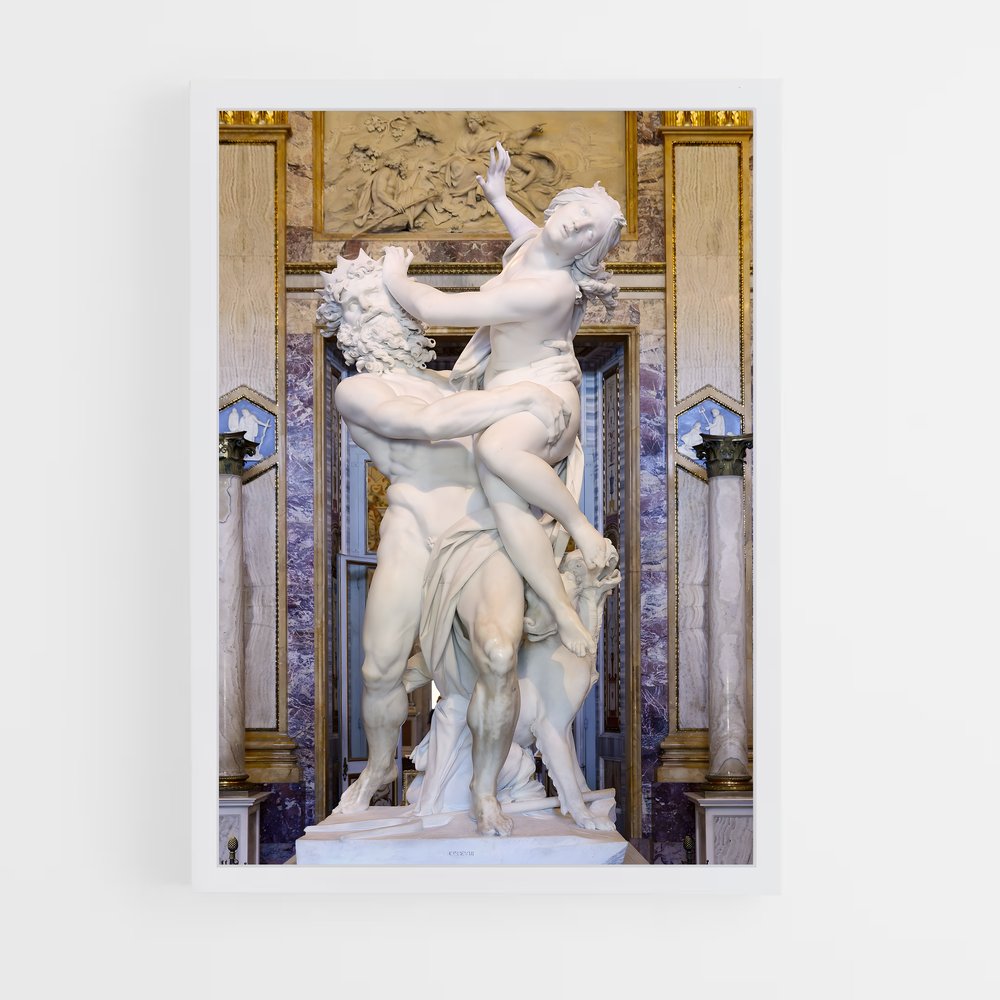 ap-the rape of proserpina bernini-3 cadre Blanc