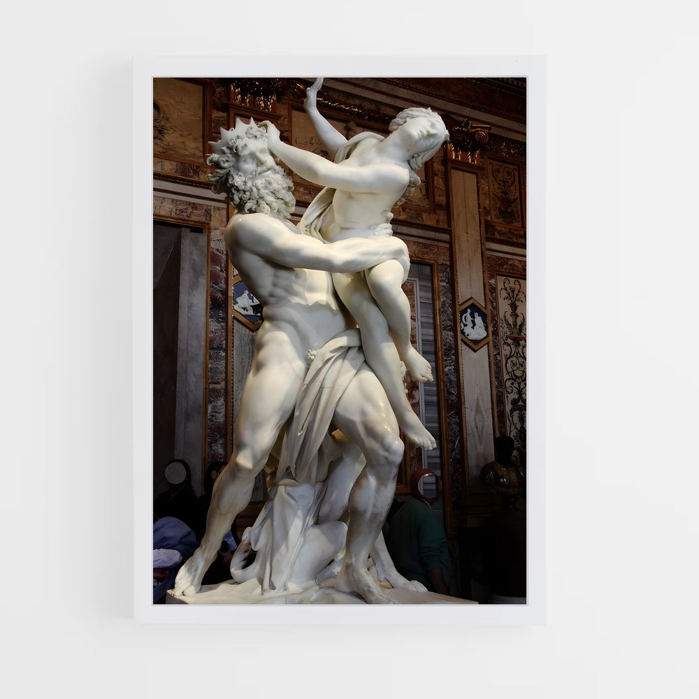 ap-the rape of proserpina bernini-4 cadre Blanc