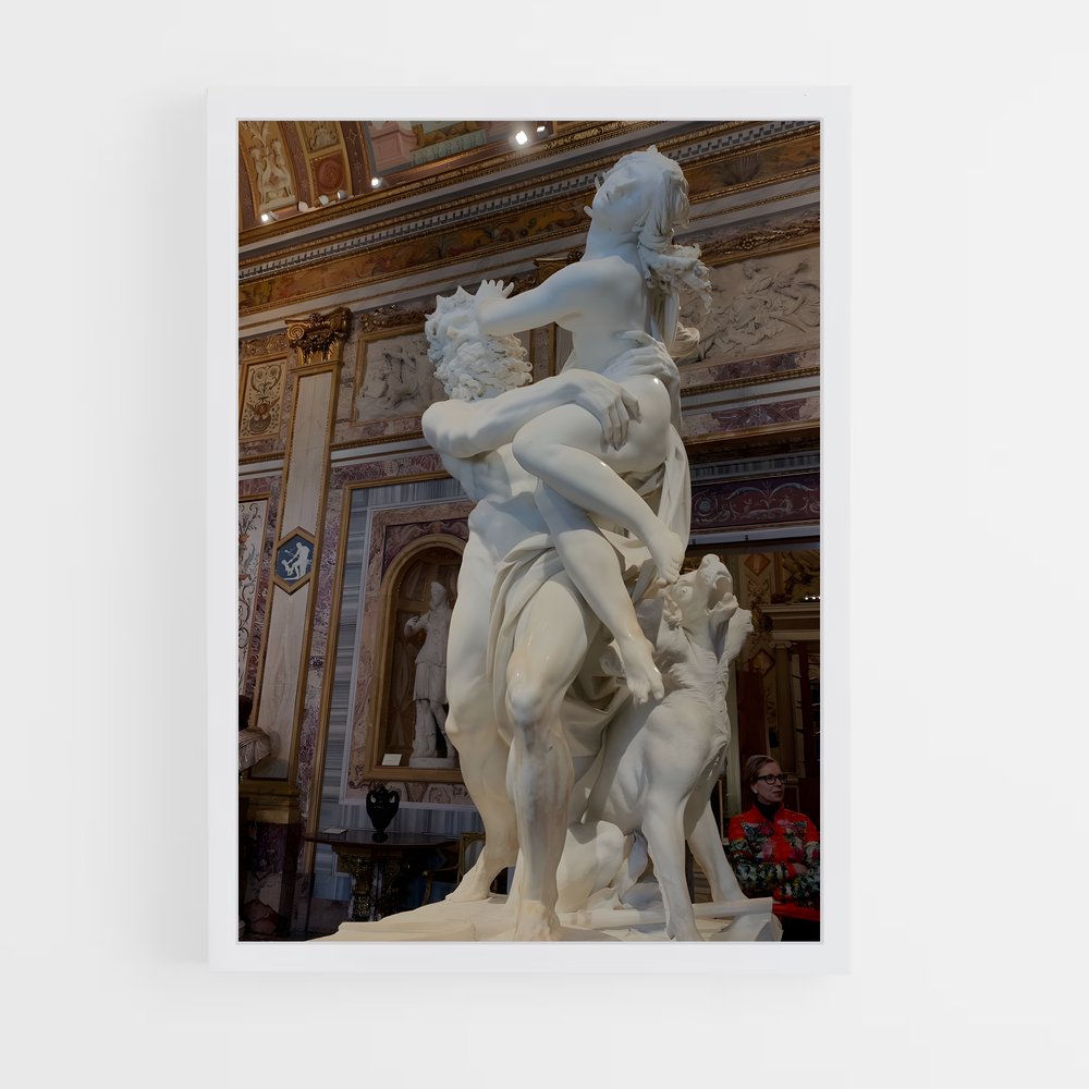 ap-the rape of proserpina bernini-5 cadre Blanc