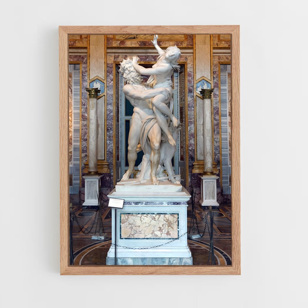 ap-the rape of proserpina bernini-6 cadre Bois clair
