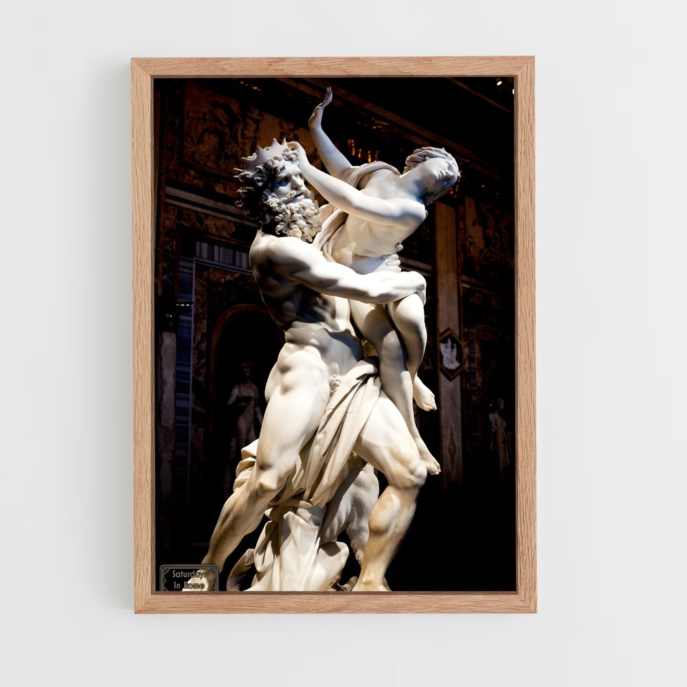 ap-the rape of proserpina bernini-8 cadre Bois clair
