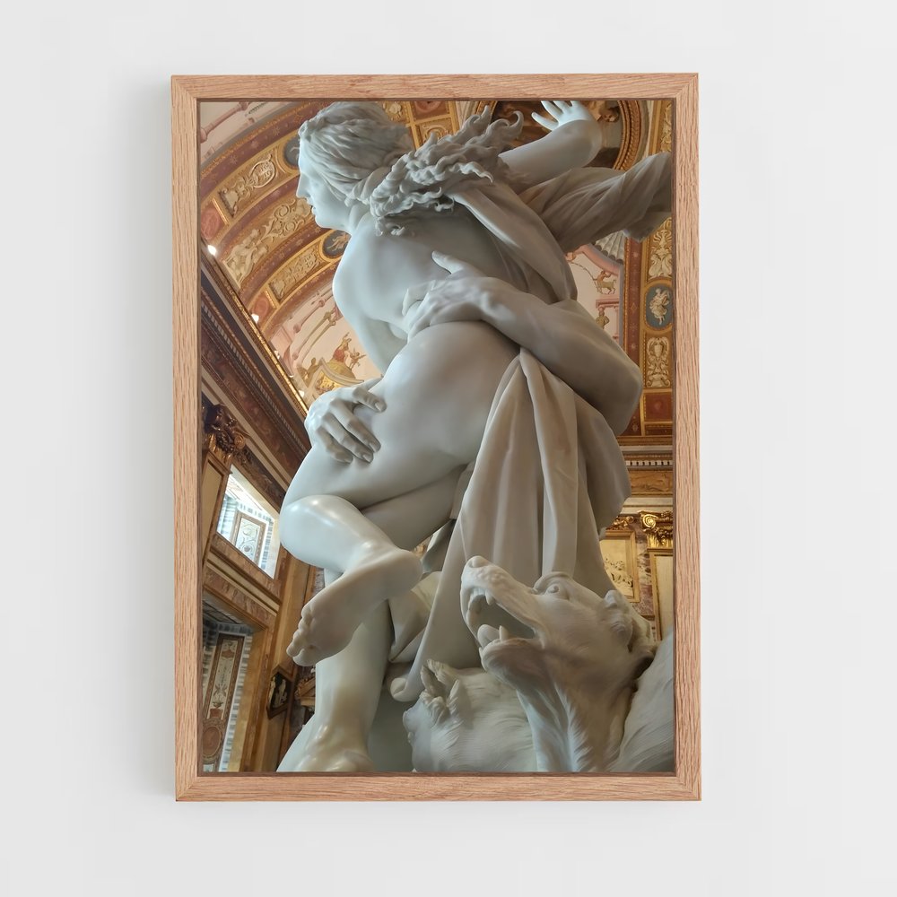 ap-the rape of proserpina bernini-9 cadre Bois clair
