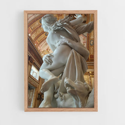 ap-the rape of proserpina bernini-9 cadre Bois clair