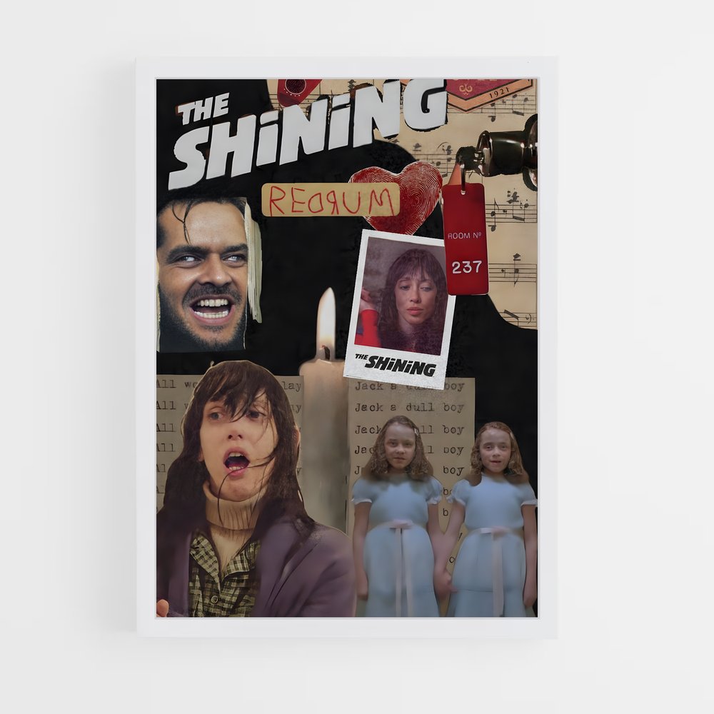 ap-the shining-2 cadre Blanc