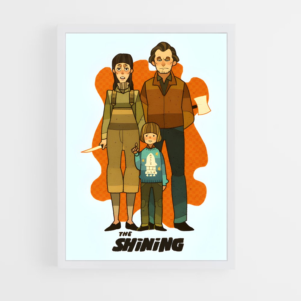 ap-the shining-4 cadre Blanc