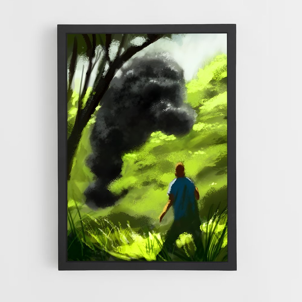 ap-the smoke monster-1 cadre Noir