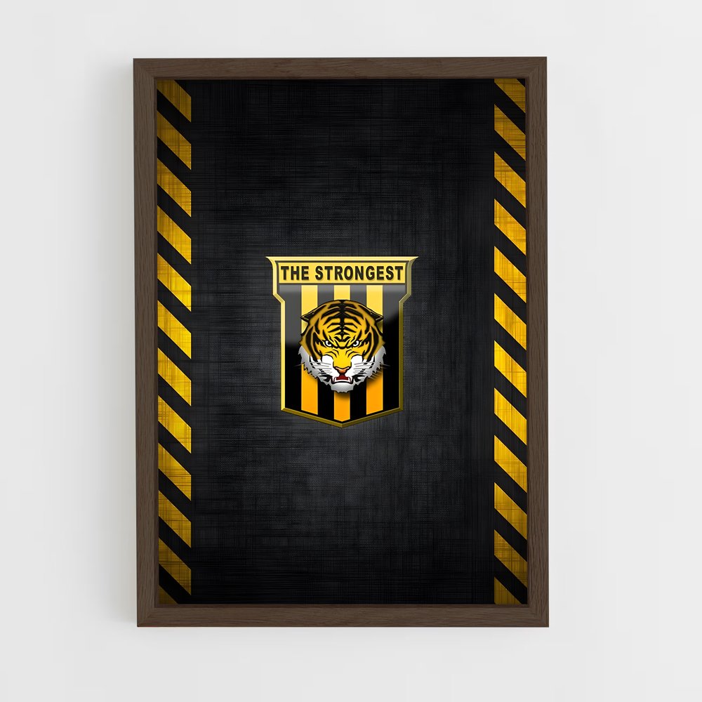 ap-the strongest bolivia football club-3 cadre Bois foncé