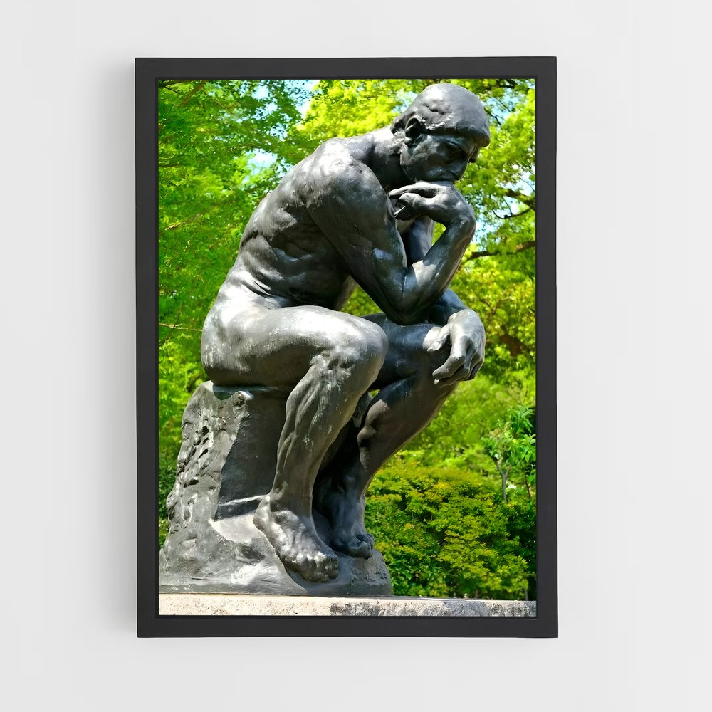ap-the thinker rodin-1 cadre Noir