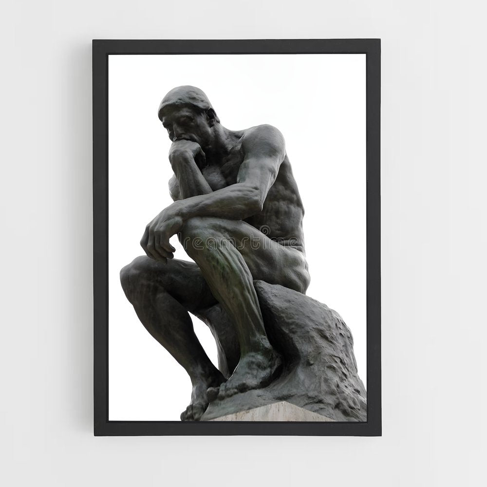 ap-the thinker rodin-2 cadre Noir