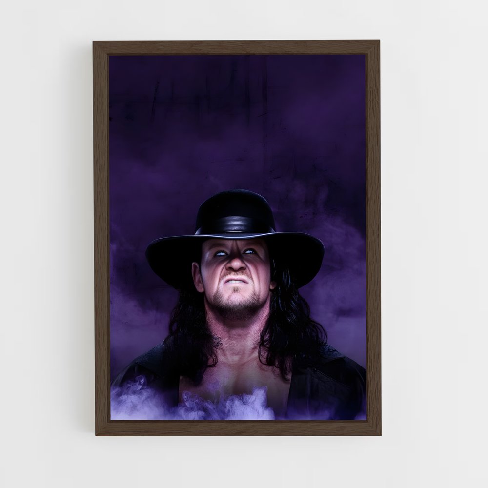 ap-the undertaker-5 cadre Bois foncé