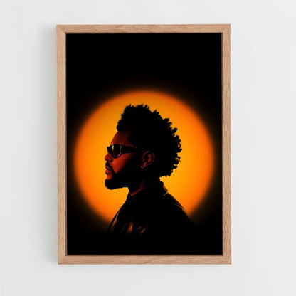 ap-the weeknd-16 cadre Bois clair