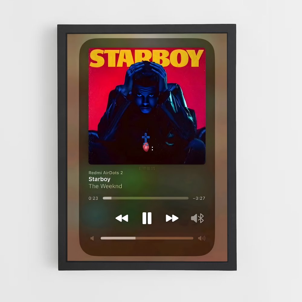 ap-the weeknd-8 cadre Noir
