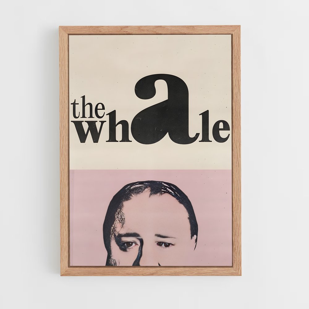 ap-the whale-3 cadre Bois clair