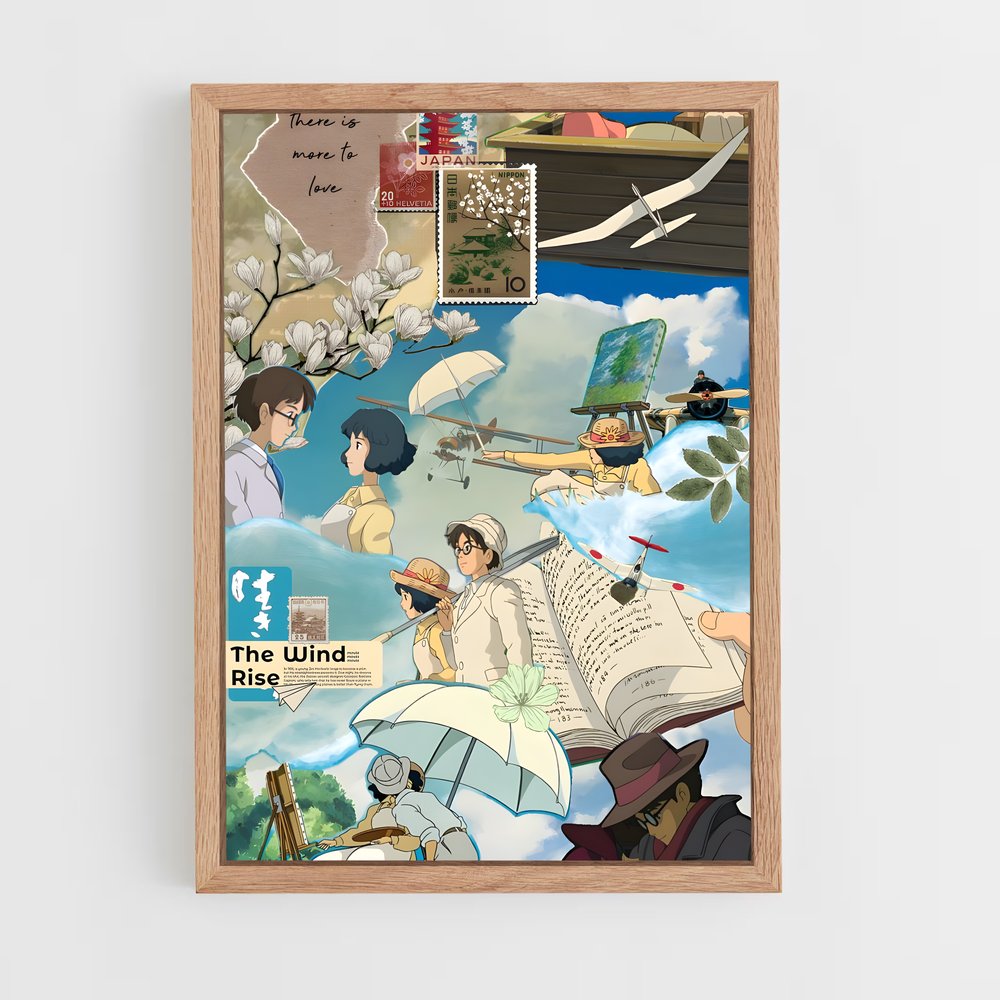 ap-the wind rises-4 cadre Bois clair