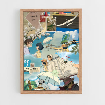 ap-the wind rises-4 cadre Bois clair