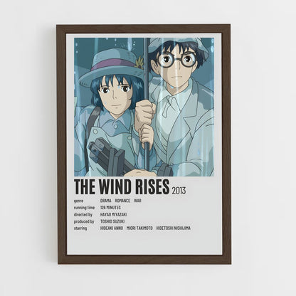 ap-the wind rises-6 cadre Bois foncé