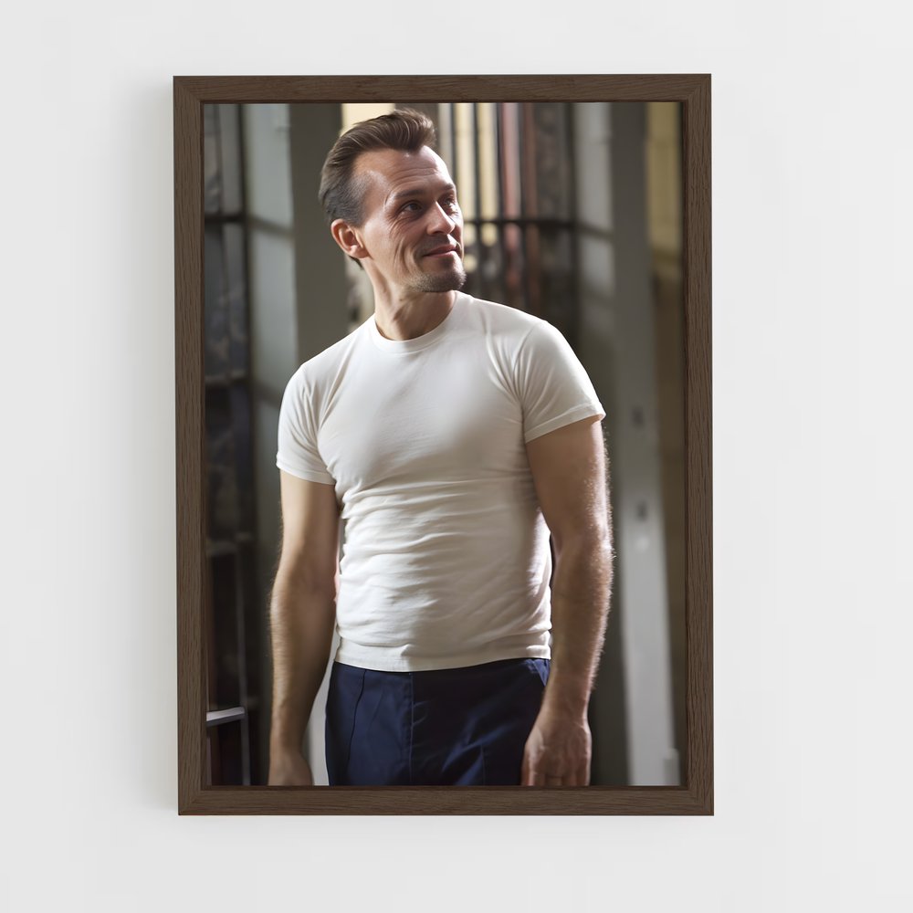 ap-theodore bagwell-1 cadre Bois foncé