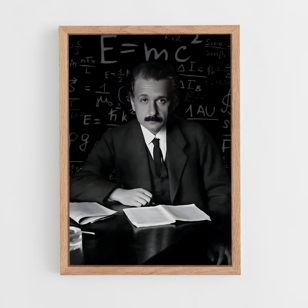 ap-theory of relativity-1 cadre Bois clair