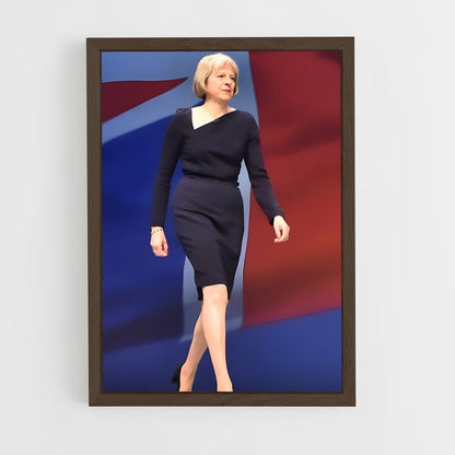 ap-theresa may-9 cadre Bois foncé
