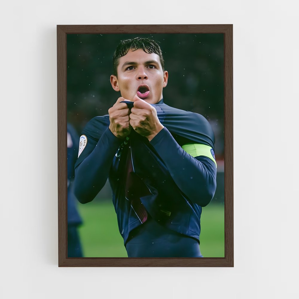 ap-thiago silva-3 cadre Bois foncé