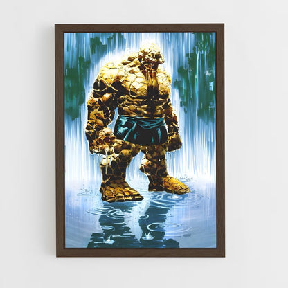 ap-thing ben grimm-8 cadre Bois foncé