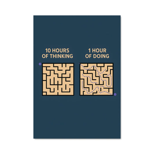 Poster Labyrinthe Céleste