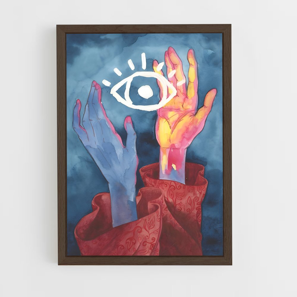 ap-third eye-1 cadre Bois foncé