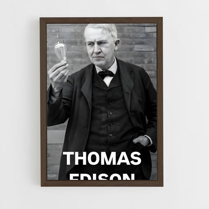 ap-thomas edison-1 cadre Bois foncé