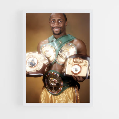 ap-thomas hearns-5 cadre Blanc